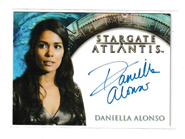 2009 Stargate Heroes Daniella Alonso as Katana Autograph