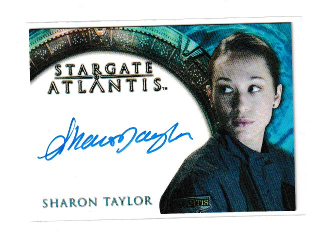 2009 Stargate Heroes Sharon Taylor as Amelia Banks Autograph