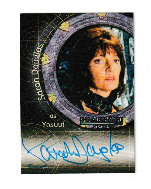 2009 Stargate Heroes #A113 Sarah Douglas as Yosuuf Autograph