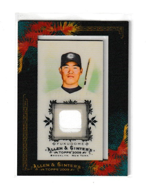 2009 Topps Allen and Ginter Relics #AGR-KF Kosuke Fukudome