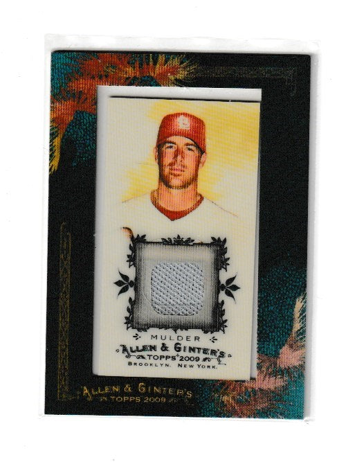 2009 Topps Allen and Ginter Relics #AGR-MMU Mark Mulder