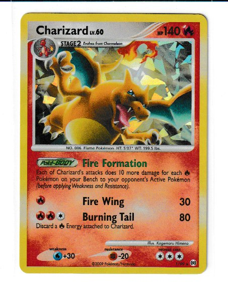 2009 Platinum Arceus #1 Charizard