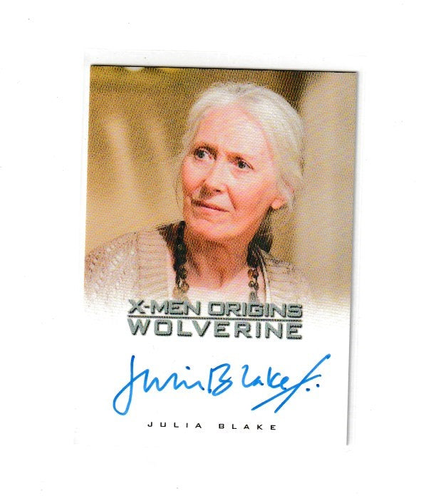 2009 X-Men Origins Wolverine Autographs Julia Blake as Heather Hudson