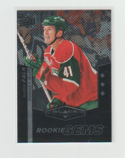 2010-11 Black Diamond Rookie Gems #171 Justin Falk