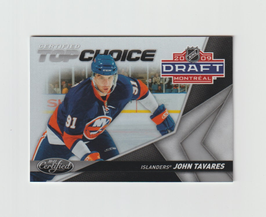 2010-11 Certified Top Choice #1 John Tavares