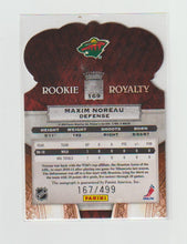 Load image into Gallery viewer, 2010-11 Crown Royale Autograph Rookie Royalty #169 Maxim Noreau
