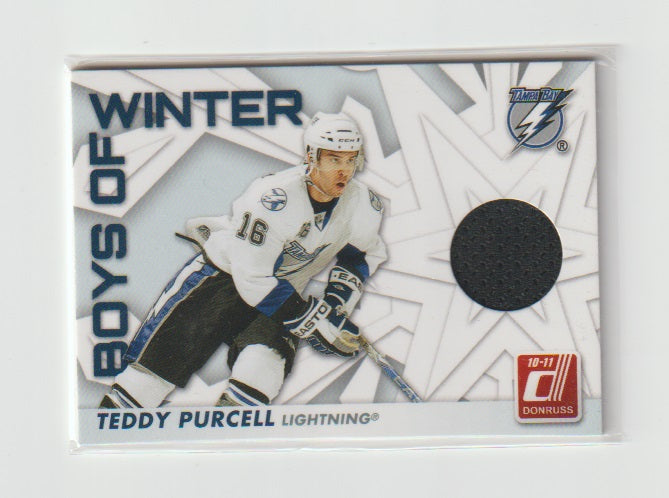 2010-11 Donruss Boys of Winter #35 Teddy Purcell