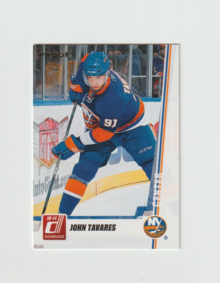 2010-11 Donruss Press Proofs #193 John Tavares
