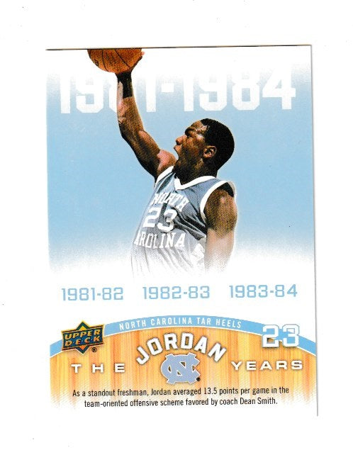 2010-11 North Carolina #167 Michael Jordan