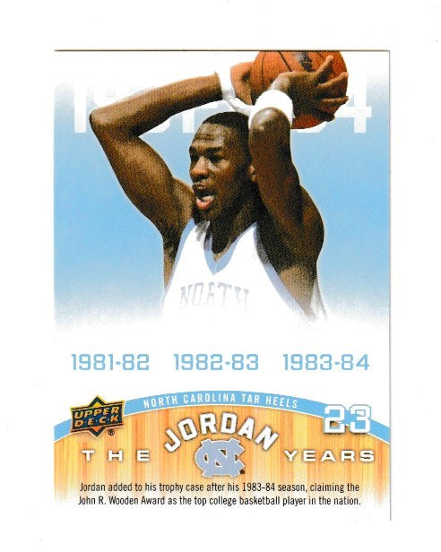 2010-11 North Carolina #180 Michael Jordan