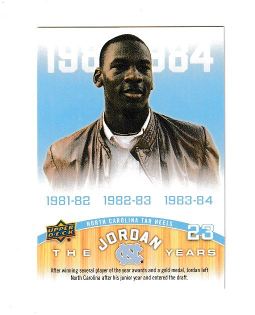 2010-11 North Carolina #183 Michael Jordan