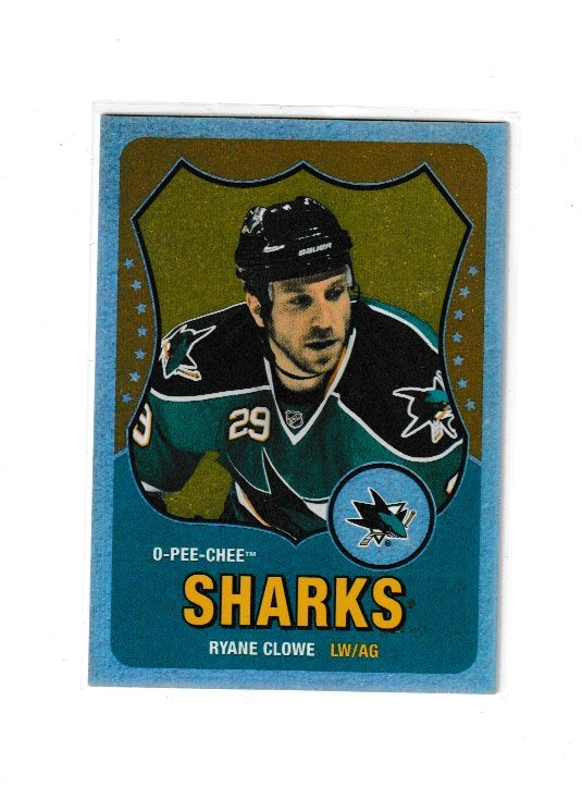 2010-11 O-Pee-Chee Retro Rainbow #362 Ryane Clowe