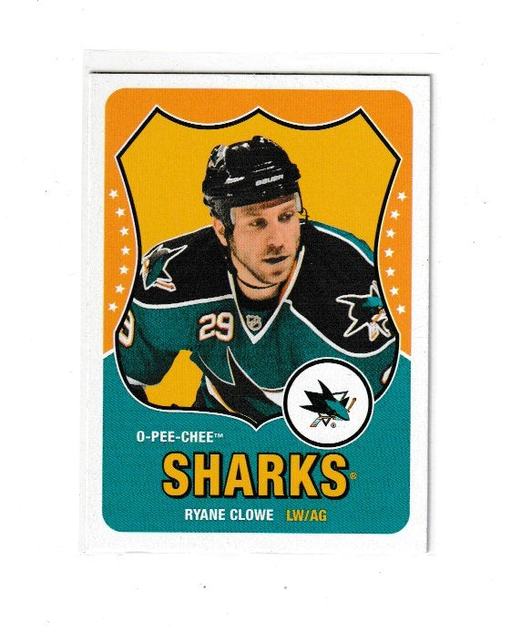 2010-11 O-Pee-Chee Retro #362 Ryane Clowe