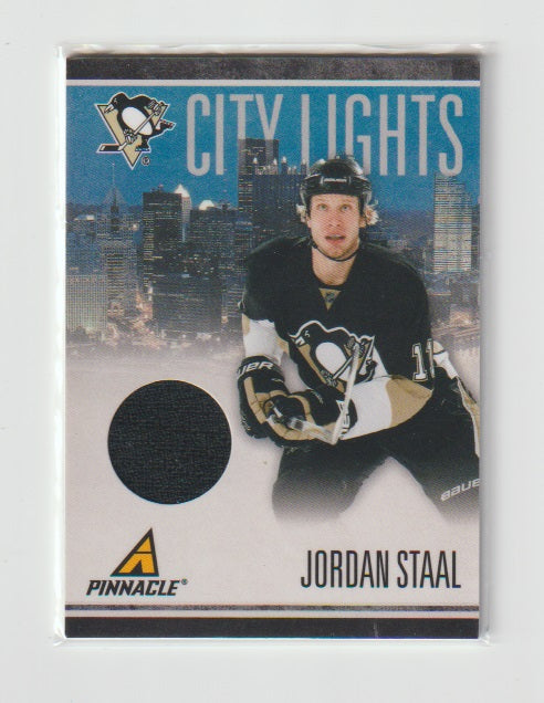 2010-11 Pinnacle City Lights Materials #6 Jordan Staal