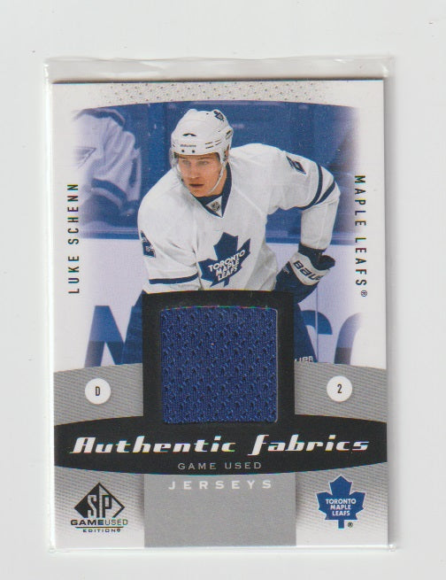 2010-11 SP Game Used Authentic Fabric #AF-LS Luke Schenn