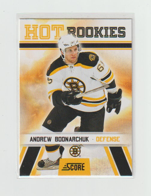 2010-11 Score Hot Rookies #529 Andrew Boonarchuk