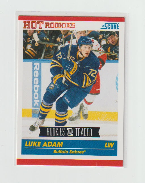 2010-11 Score Hot Rookies #605 Luke Adam