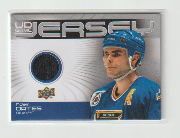 2010-11 Upper Deck Game Jerseys #GJ-AO Adam Oates