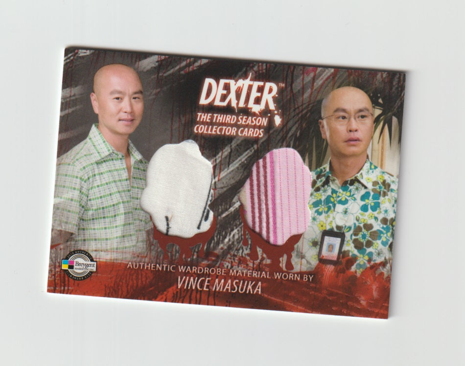 2010 Dexter Third Season Dual Costumes #D3-C22 Vince Masuka