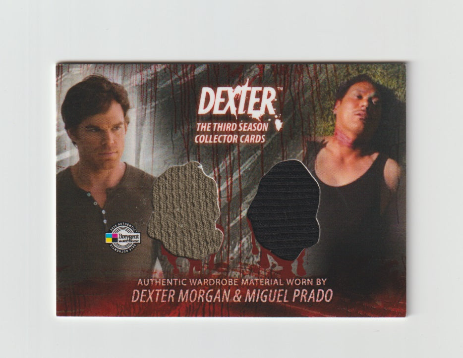 2010 Dexter Third Season Dual Costumes #D3-C24 Dexter Morgan & Miguel Prado