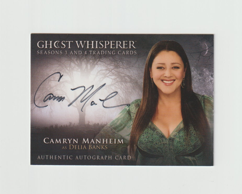 2010 Ghost Whisperer Seasons 3 & 4 Autographs #G3&4 A-CM Camryn Manheim as Delia Banks