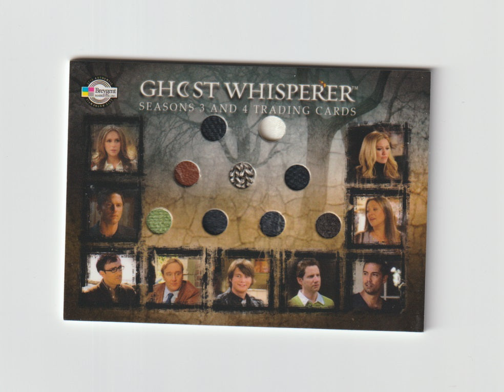 2010 Ghost Whisperer Seasons 3 & 4 Costumes SDCC Nine Piece Materials