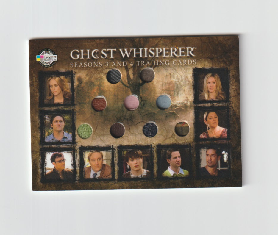 2010 Ghost Whisperer Seasons 3 & 4 Costumes #G3&4-C28 Nine Piece Materials