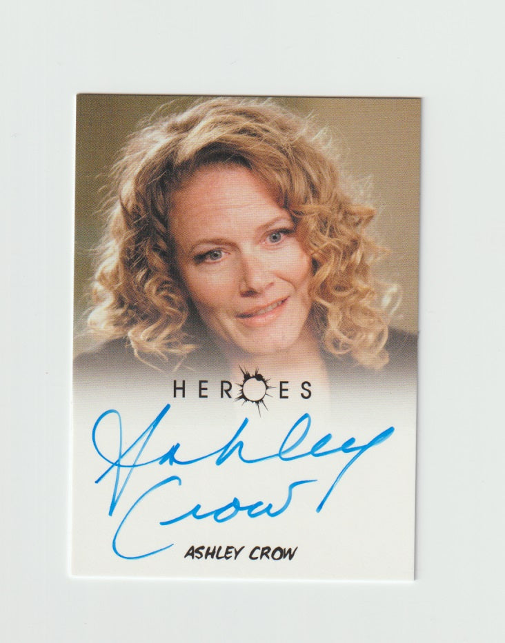 2010 Heroes Archives Autographs Ashley Crow as Sandra Bennet