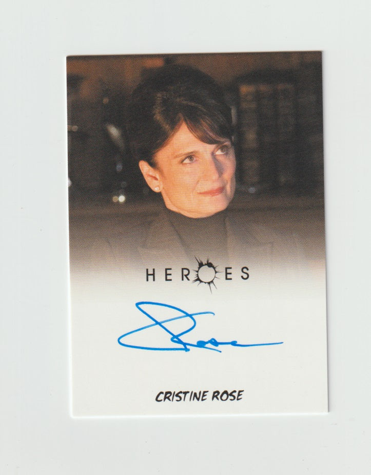 2010 Heroes Archives Autographs Christine Rose as Angela Petrelli