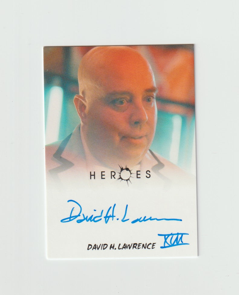 2010 Heroes Archives Autographs David H Lawrence as Eric Doyle Different Pose