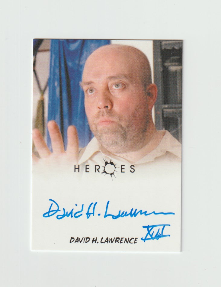 2010 Heroes Archives Autographs David H Lawrence as Eric Doyle