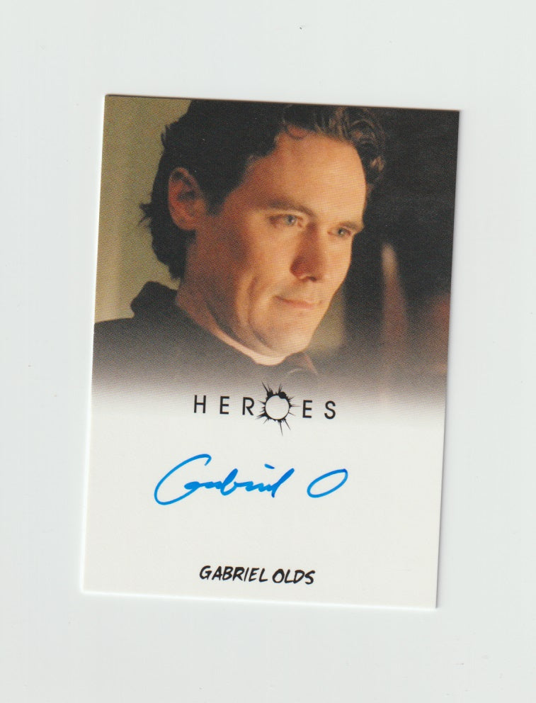 2010 Heroes Archives Autographs Gabriel Olds as Agent Taub Sylar