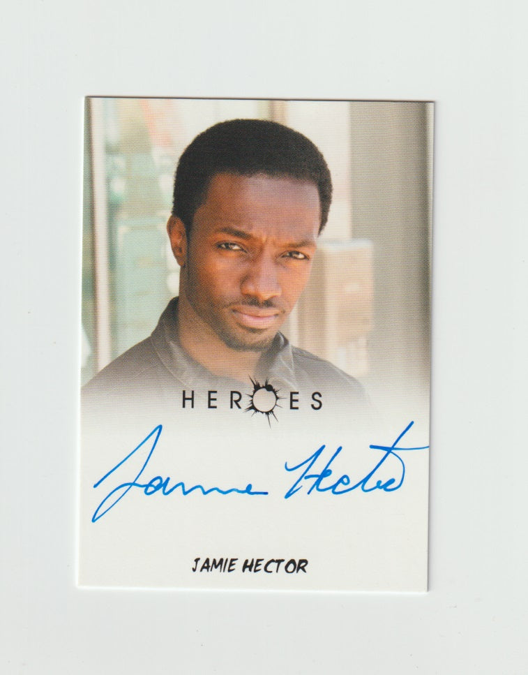 2010 Heroes Archives Autographs Jamie Hector as Benjamin Washington