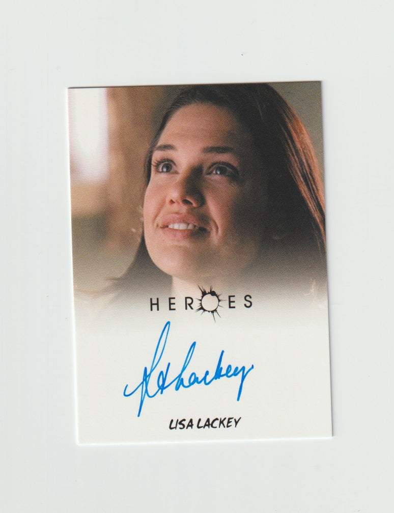 2010 Heroes Archives Autographs Lisa Lackey as Janice Parkman