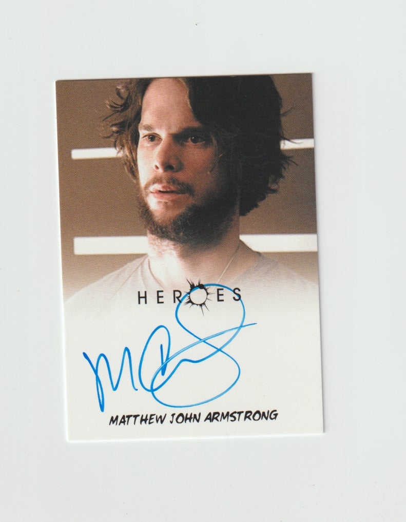 2010 Heroes Archives Autographs Matthew John Armstrong as Ted Sprague