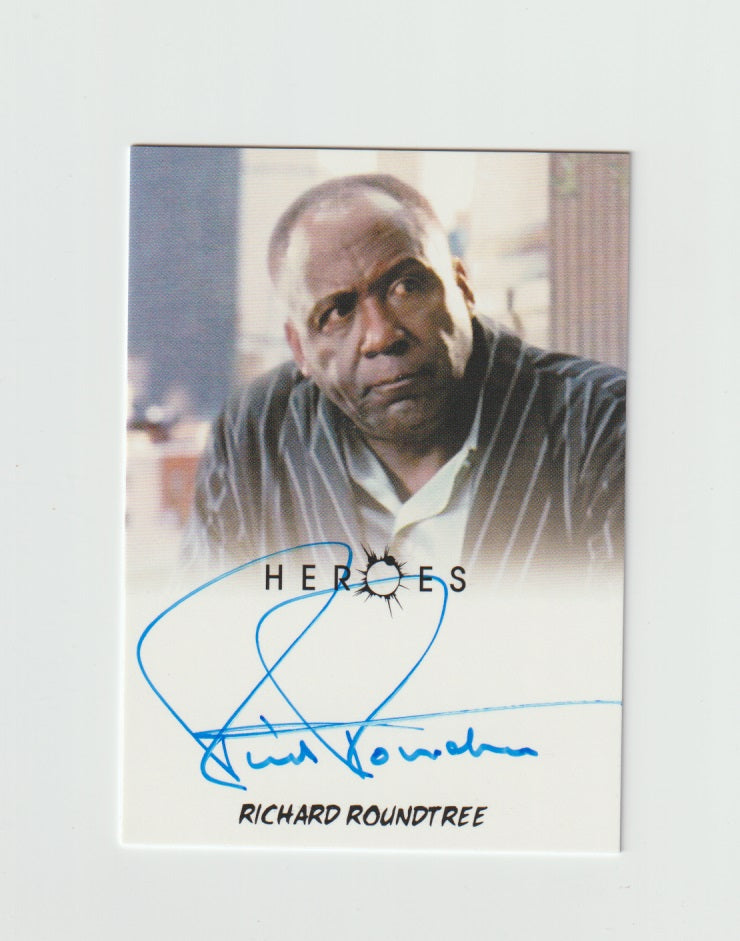 2010 Heroes Archives Autographs Richard Roundtree as Charles Deveaux