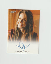 Load image into Gallery viewer, 2010 Lost Seasons 1-5 Autographs Andrea Roth as Harper Stanhope
