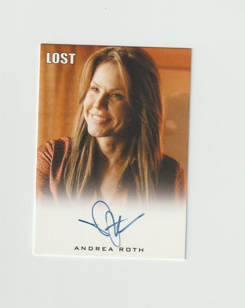 2010 Lost Seasons 1-5 Autographs Andrea Roth as Harper Stanhope