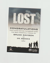 Load image into Gallery viewer, 2010 Lost Archives Autographs Bruce Davison as Dr. Brooks
