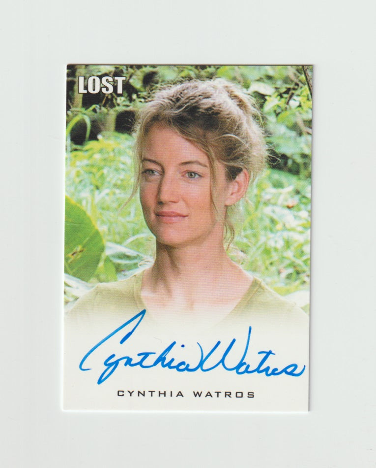 2010 Lost Archives Autographs Cynthia Watros as Libby