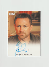 Load image into Gallery viewer, 2010 Lost Archives Autographs Grant Bowler as Captain Gault
