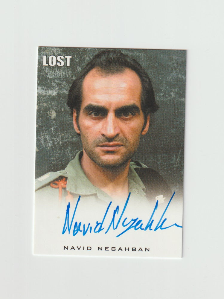 2010 Lost Archives Autographs Navid Negahban as Omar