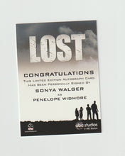 Load image into Gallery viewer, 2010 Lost Archives Autographs Sonya Walger as Penelope Widmore
