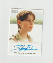 Load image into Gallery viewer, 2010 Lost Archives Autographs Sterling Beaumon as Young Benjamin Linus
