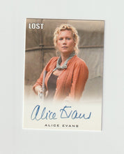 Load image into Gallery viewer, 2010 Lost Seasons 1-5 Autographs Alice Evans as Eloise Hawking
