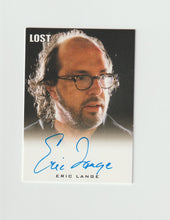 Load image into Gallery viewer, 2010 Lost Seasons 1-5 Autographs Eric Lange as Stuart Radzinsky
