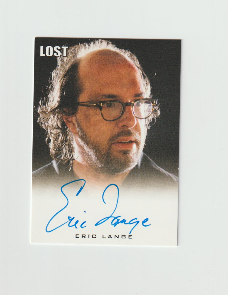 2010 Lost Seasons 1-5 Autographs Eric Lange as Stuart Radzinsky