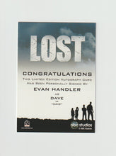 Load image into Gallery viewer, 2010 Lost Seasons 1-5 Autographs Evan Handler as Dave
