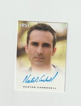 Load image into Gallery viewer, 2010 Lost Seasons 1-5 Autographs Nestor Carbonell as Richard Alpert
