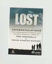 Load image into Gallery viewer, 2010 Lost Seasons 1-5 Autographs Tom Connolly as Young Charles Widmore
